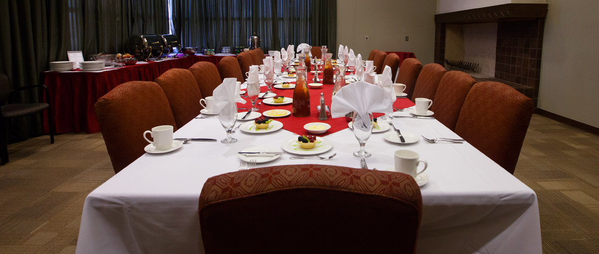 Cherry Silver Meeting Room